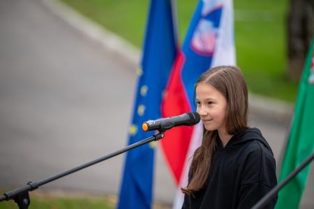 Otvoritev kanalizacije in vodovoda Vavpča vas Trata 6, foto Uroš Novina